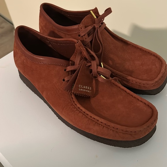 Clarks Originals Wallabee Size 13 - Rust/Red - Picture 1 of 6